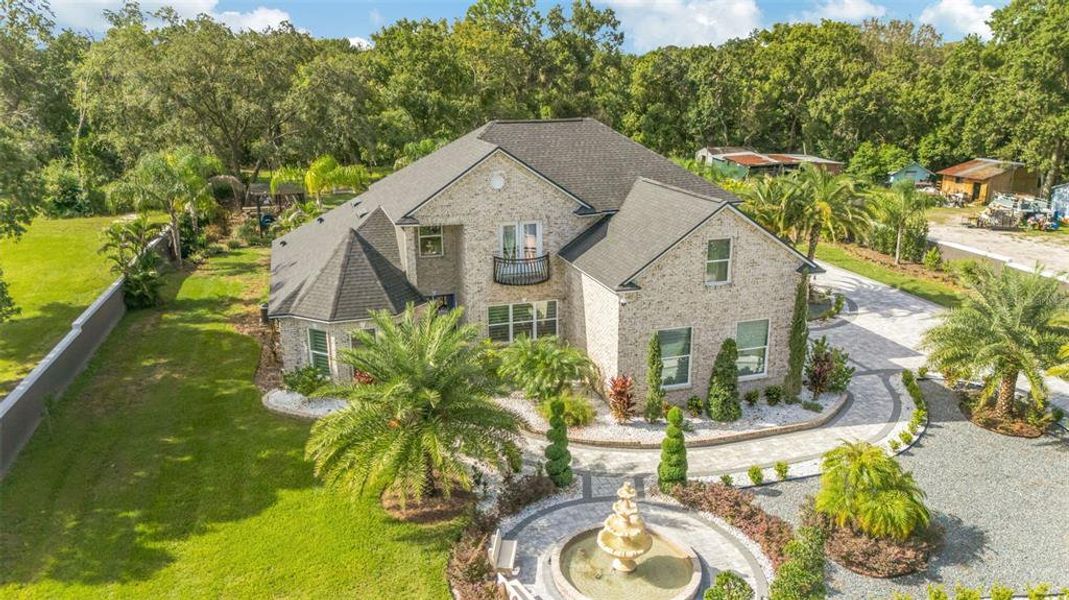 Front exterior of a new home in , Lakeland, FL, highlighting curb appeal (Image 29). Front exterior of a new home in , Lakeland, FL, highlighting curb appeal (Image 29).