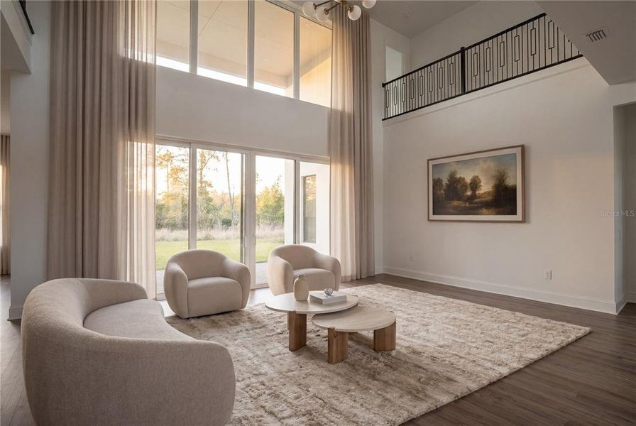 Furnished interior view inside a new home in , Montverde (Image 14). Furnished interior view inside a new home in , Montverde (Image 14).