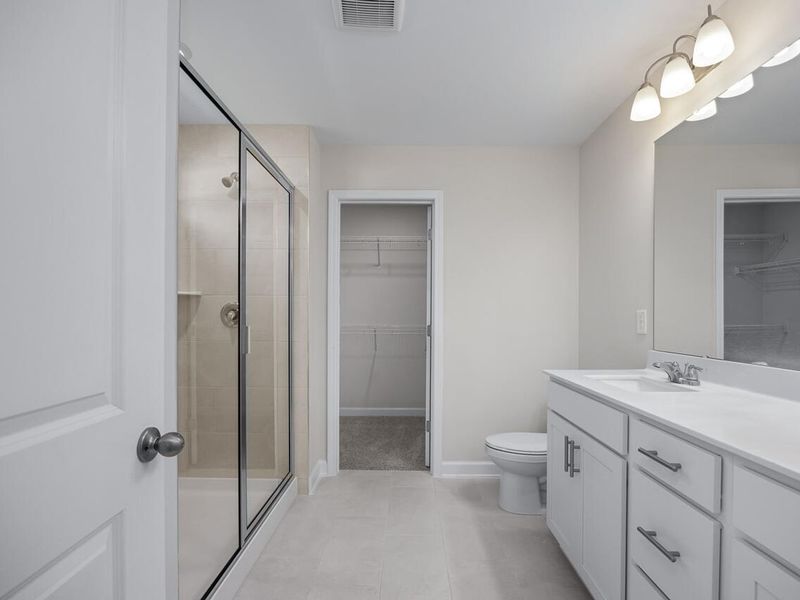 Furnished interior view inside a new home in Retreat at North Main, Lillington (Image 6).