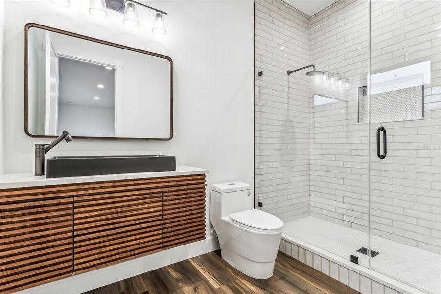 Furnished interior view inside a new home in , Tampa (Image 16).