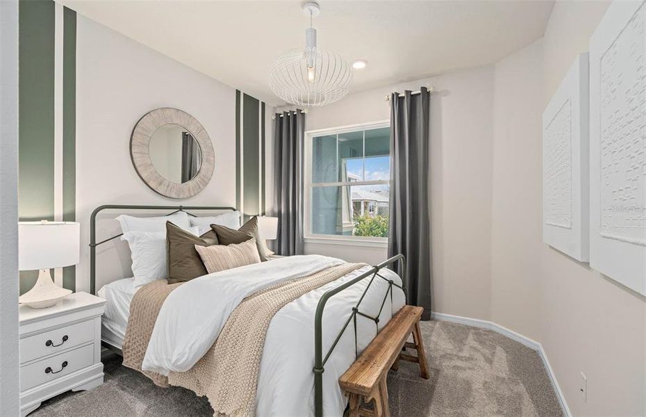 Furnished interior view inside a new home in Del Webb Sunbridge, St. Cloud (Image 20).