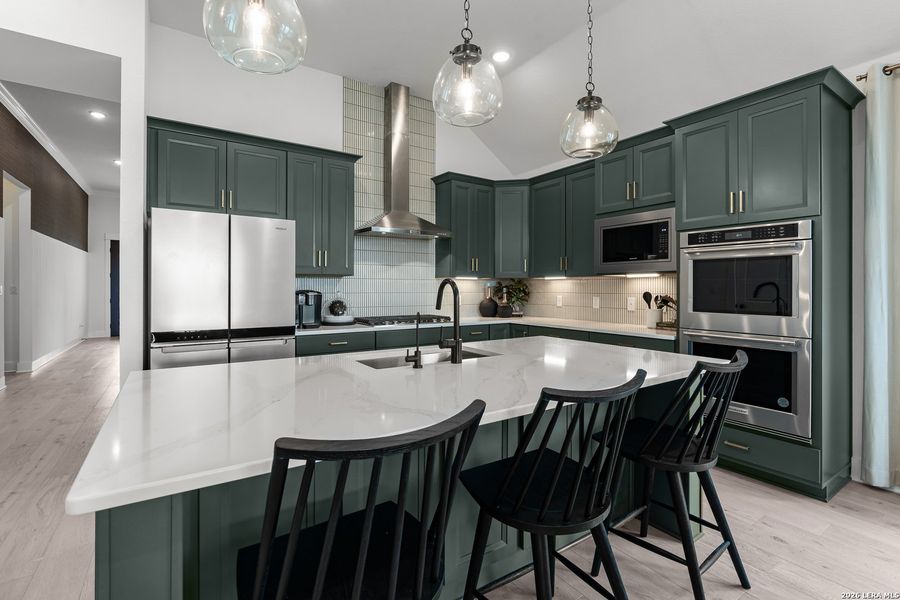 Furnished interior view inside a new home in Davis Ranch, San Antonio (Image 12).