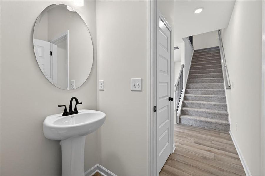 Furnished interior view inside a new home in Sanders Park, Austell (Image 11).