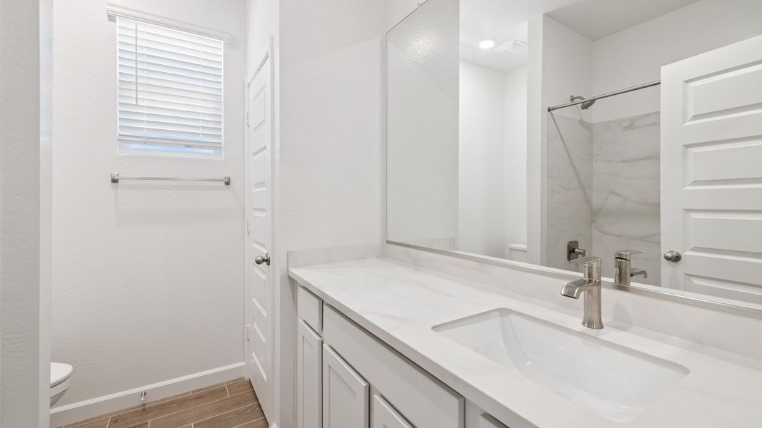 Furnished interior view inside a new home in Apache Farms, Buckeye (Image 16). Furnished interior view inside a new home in Apache Farms, Buckeye (Image 16).