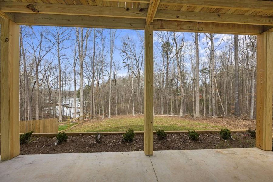 Exterior details and patio area of a home in , Lavonia (Image 22).