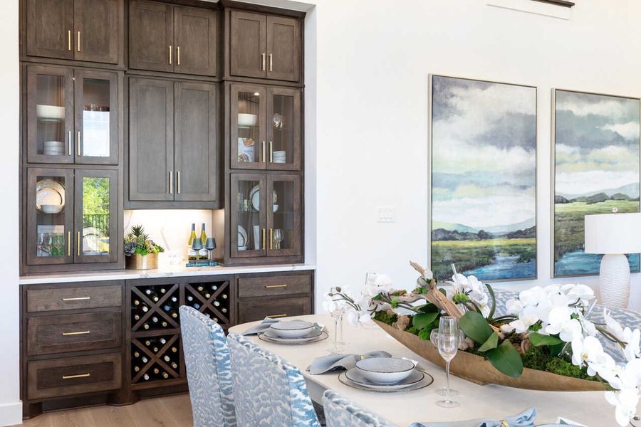 Representative Dining Room - some options shown