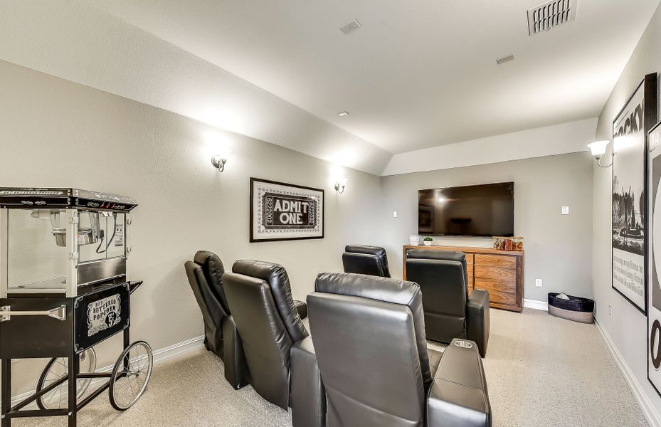 Representative furnished interior of a home built from the Palisade by Pulte Homes in Anna Town Square, Anna (Image 9).