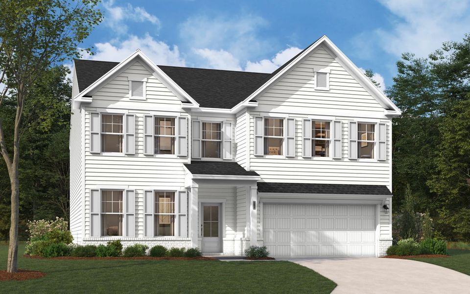 Representative exterior photo of a completed home built from the The Lambert by Stanley Martin Homes in Portrait Hills, Aiken, SC (Image 19).