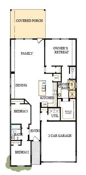 The success of a floor plan is the way you can move through it…You’ll be amazed at how well this home lives…We call it traffic patterns.
