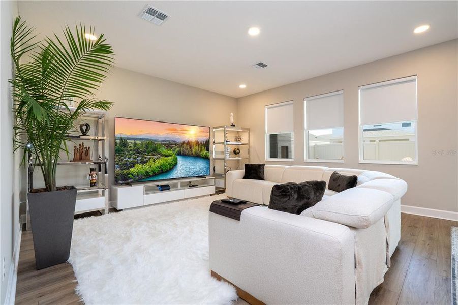 Furnished interior view inside a new home in Eden at Crossprairie, St. Cloud (Image 15).