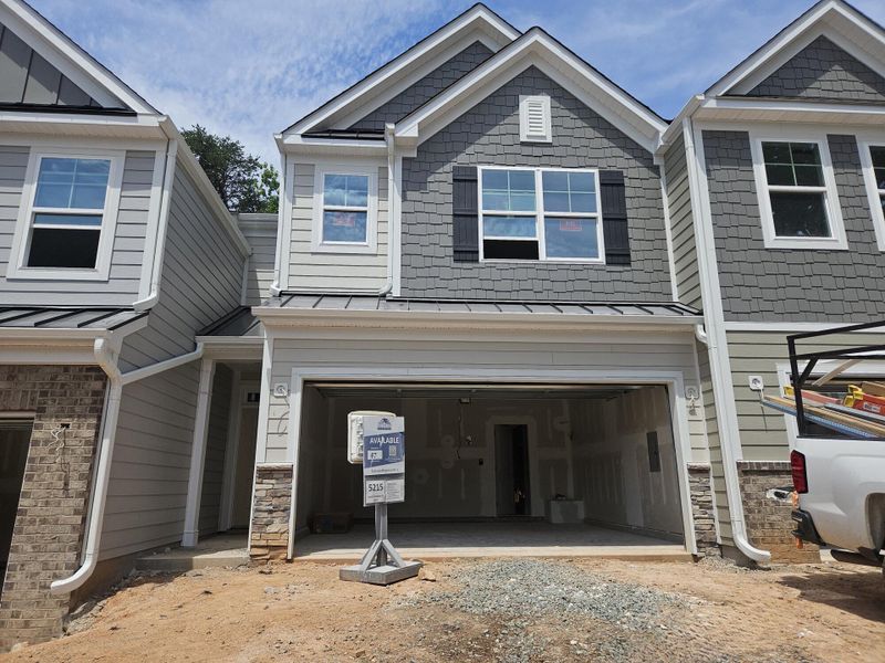 In-progress construction of a new home in Harbor Crossing, Greensboro, NC (Image 3).