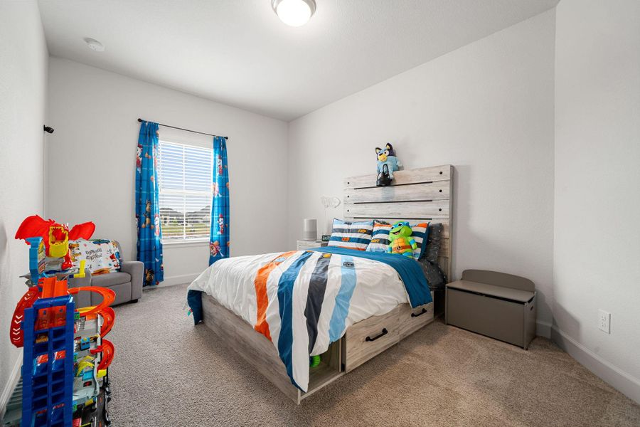 Furnished interior view inside a new home in , Manvel (Image 13).