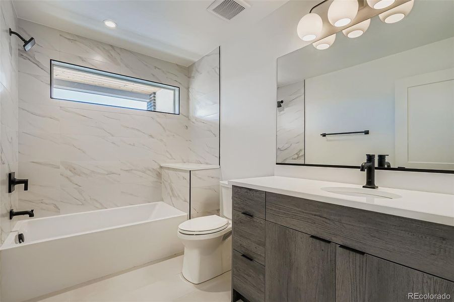 Furnished interior view inside a new home in , Denver (Image 7).