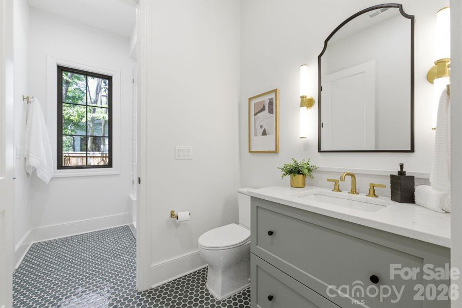 Furnished interior view inside a new home in , Charlotte (Image 38).