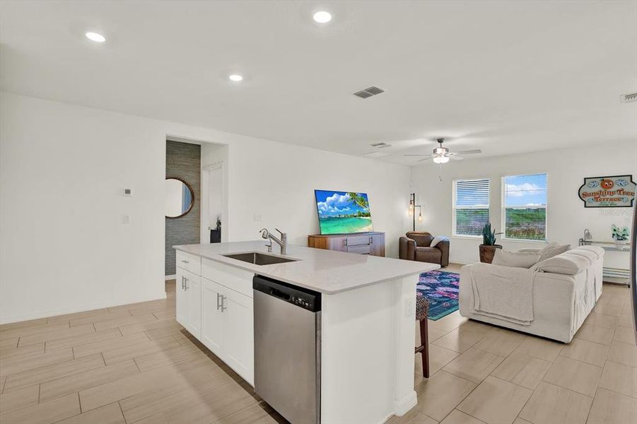 Furnished interior view inside a new home in Mirada, San Antonio (Image 33).