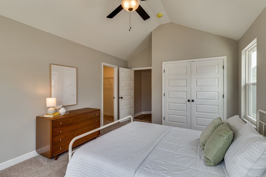Representative furnished interior of a home built from the Gayle by Parkside Builders in The Parks of Mill Town, Chattanooga (Image 16).