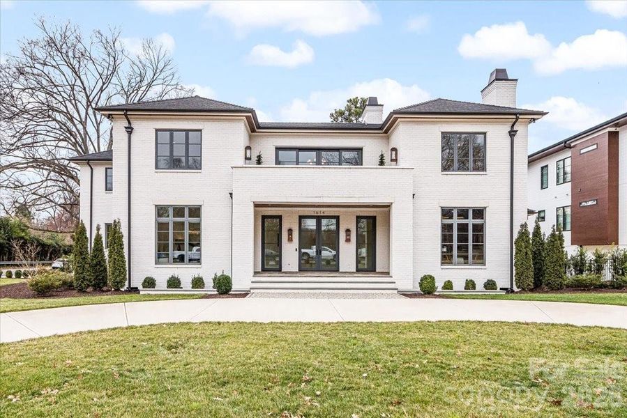 Front exterior of a new home in , Charlotte, NC, highlighting curb appeal (Image 22). Front exterior of a new home in , Charlotte, NC, highlighting curb appeal (Image 22).