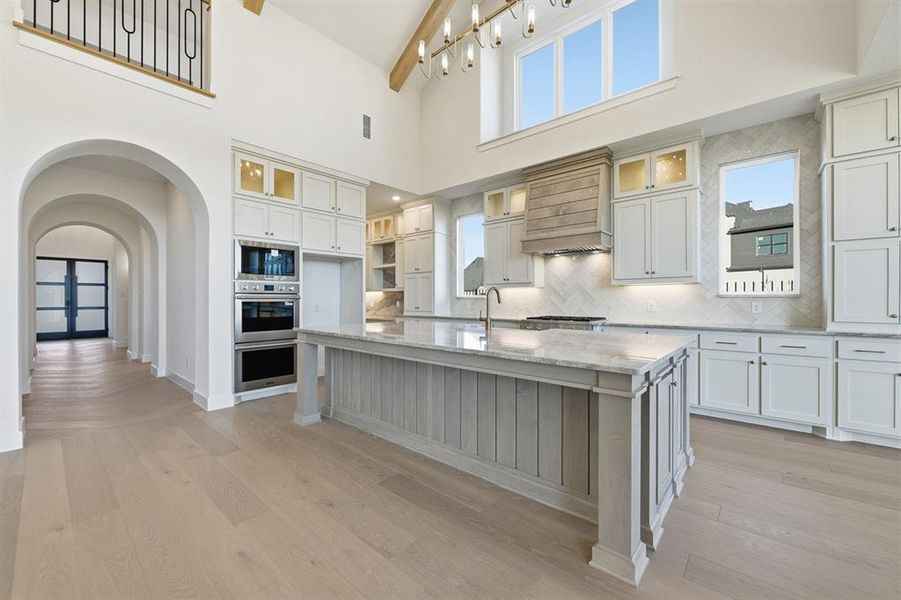 Furnished interior view inside a new home in Mosaic: 70ft. lots, Celina (Image 9).