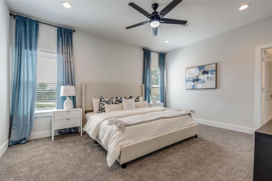 Furnished interior view inside a new home in , Houston (Image 5).