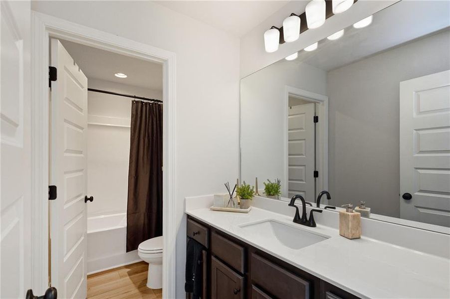 Furnished interior view inside a new home in Westgate Enclave, Loganville (Image 18).