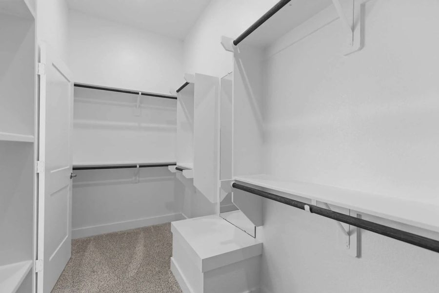Furnished interior view inside a new home in Attwater 55s, Waller (Image 9).