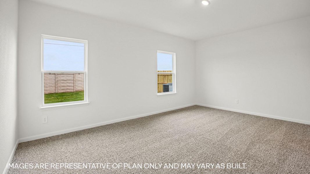 Representative unfurnished interior of a home built from the The Pierce by D.R. Horton in Briarwood, Elgin (Image 17).
