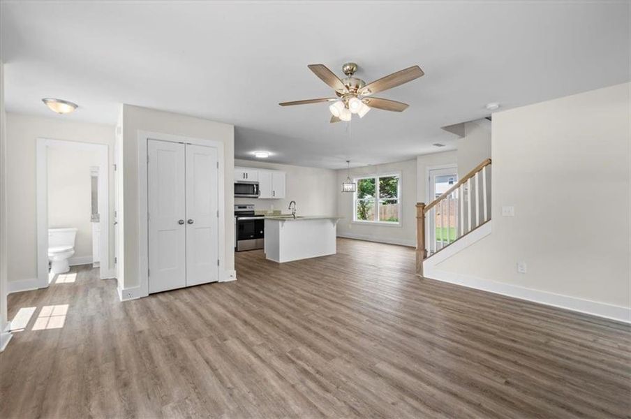 Spacious, unfurnished interior of a new home in , Gainesville (Image 12). Spacious, unfurnished interior of a new home in , Gainesville (Image 12).