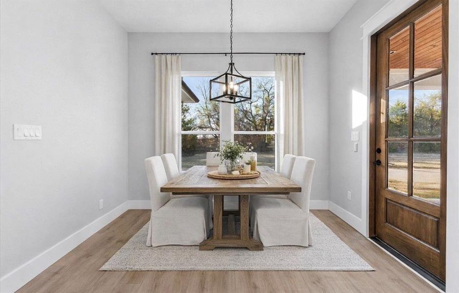 Furnished interior view inside a new home in , Caddo Mills (Image 24).