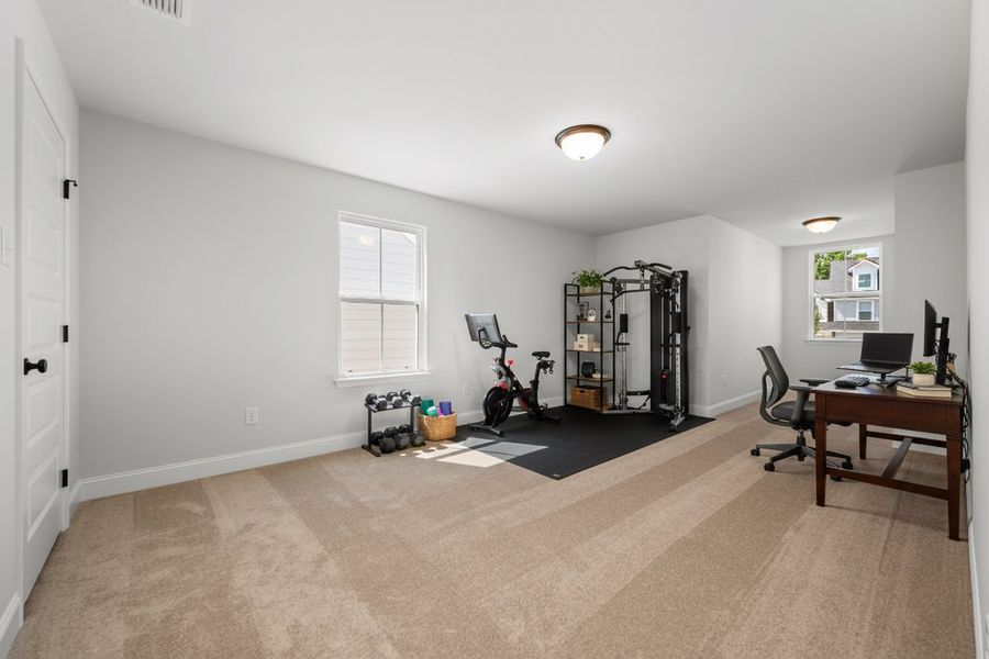 Furnished interior view inside a new home in Saddlebrook, Murfreesboro (Image 9).