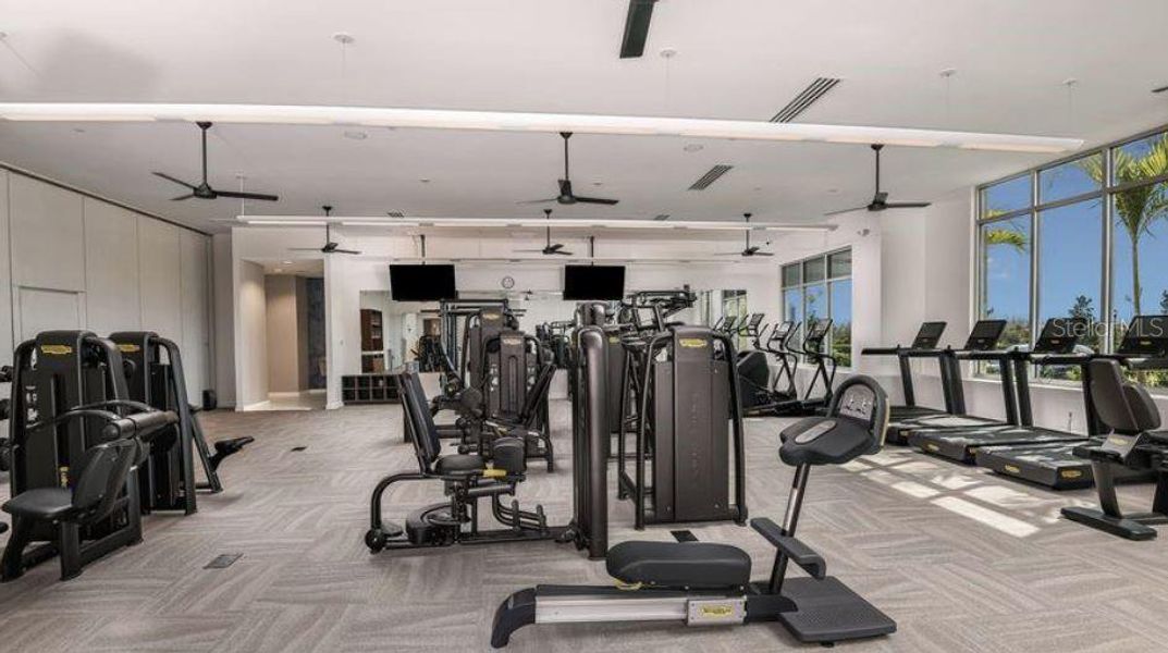 Furnished interior view inside a new home in Esplanade at Wiregrass Ranch, Wesley Chapel (Image 8).