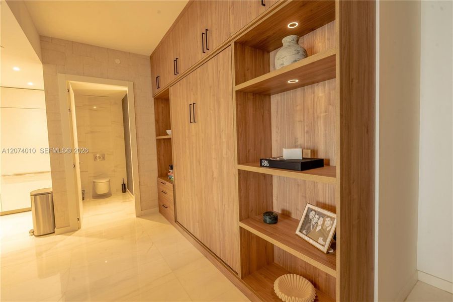 Furnished interior view inside a new home in , Miami (Image 16). Furnished interior view inside a new home in , Miami (Image 16).