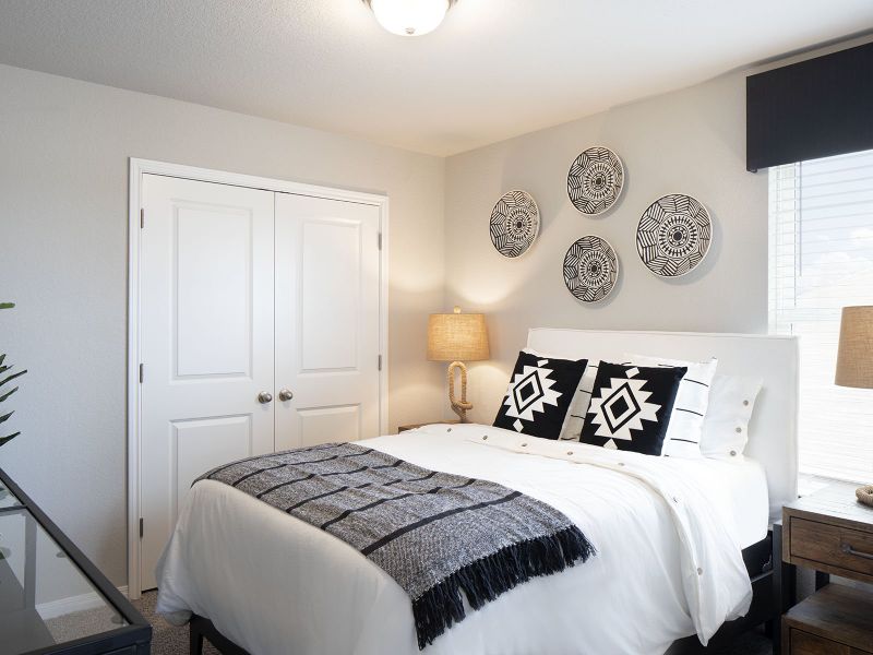 Furnished interior view inside a new home in Waterstone Crossing, Kyle (Image 8).