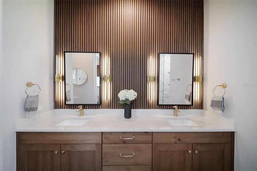 Furnished interior view inside a new home in , Parrish (Image 36).