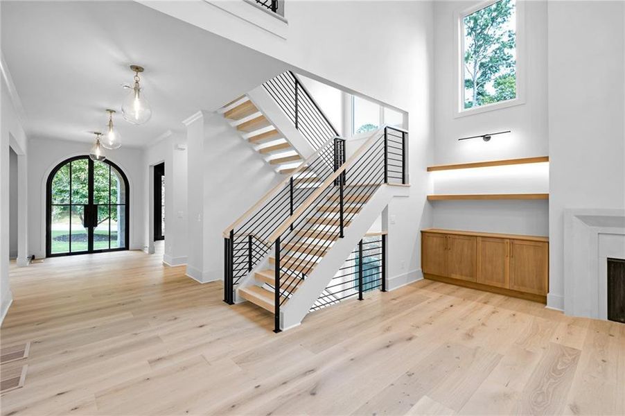 Furnished interior view inside a new home in , Alpharetta (Image 17). Furnished interior view inside a new home in , Alpharetta (Image 17).