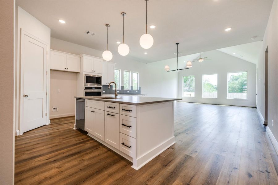 Furnished interior view inside a new home in , Sealy (Image 7).