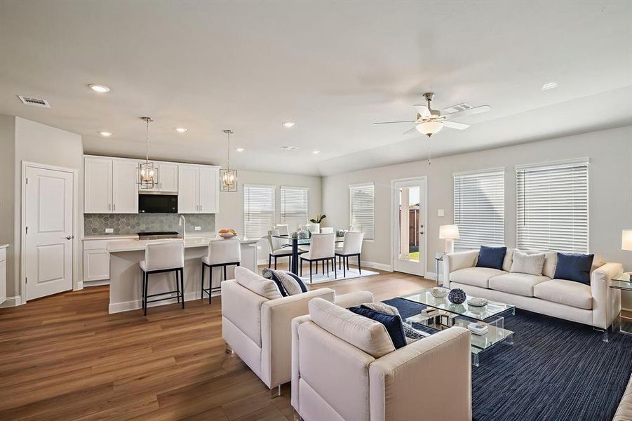 Furnished interior view inside a new home in , Farmersville (Image 6). Furnished interior view inside a new home in , Farmersville (Image 6).