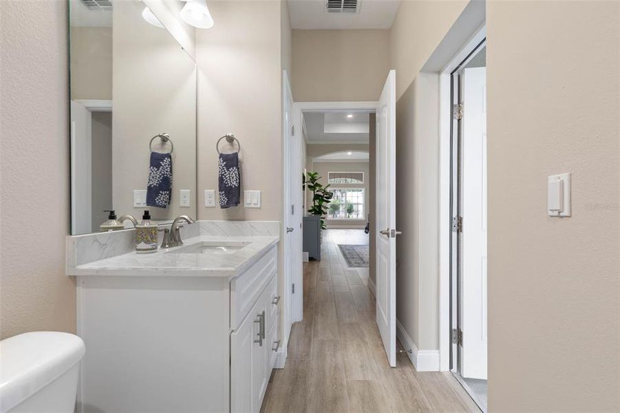 Furnished interior view inside a new home in , Palm Coast (Image 44).