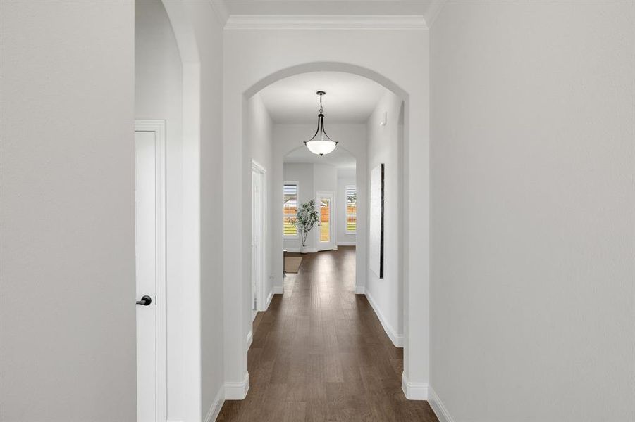 Spacious, unfurnished interior of a new home in Lovers Landing, Forney (Image 20).