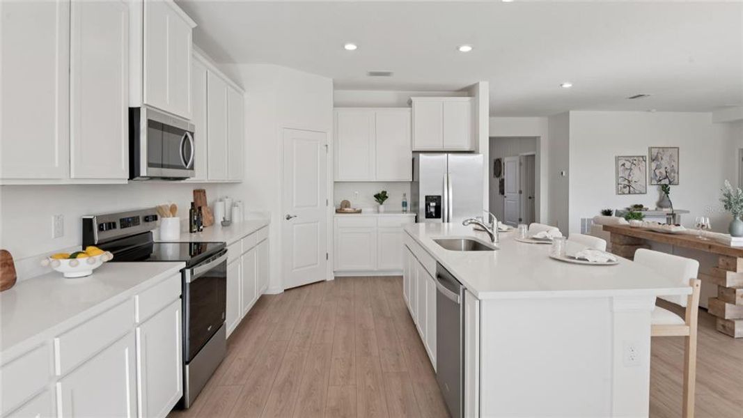 Furnished interior view inside a new home in Tartan Farms at Winding Oaks, Ocala (Image 12).