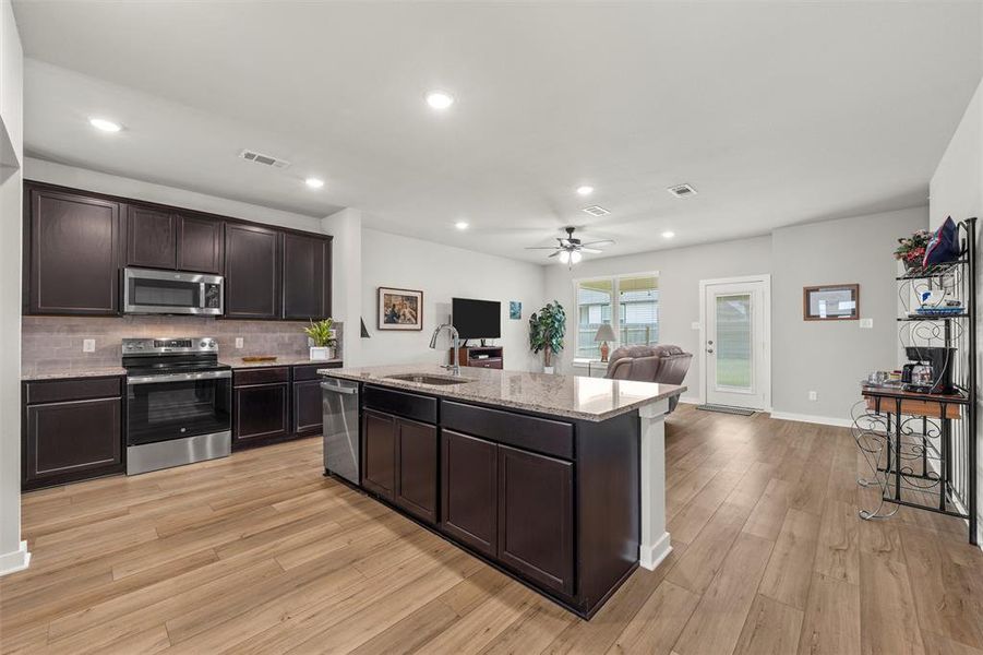 Furnished interior view inside a new home in , Waco (Image 7).