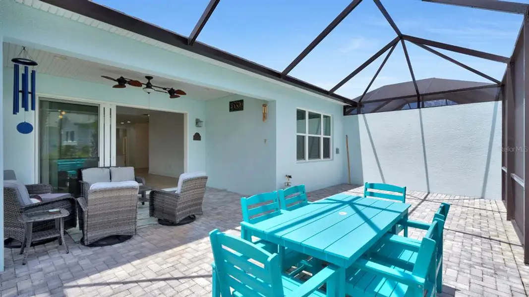 Exterior details and patio area of a home in , Daytona Beach (Image 3). Exterior details and patio area of a home in , Daytona Beach (Image 3).