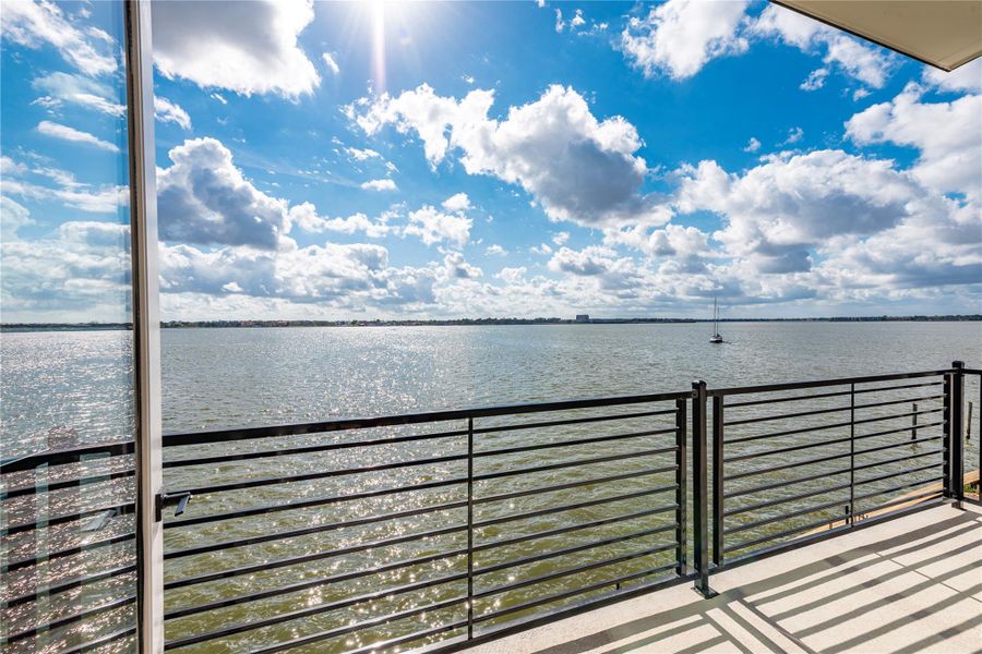 Another view from Primary bedroom balcony