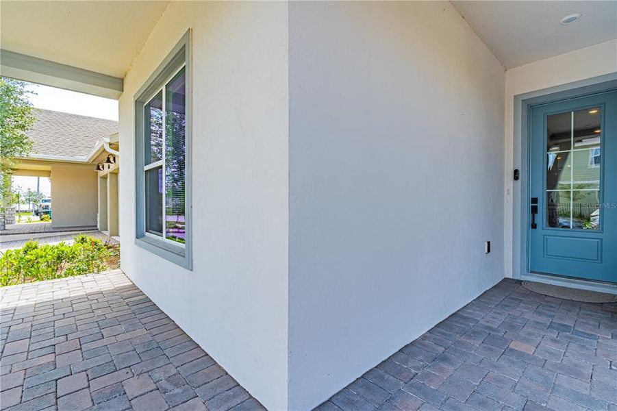 Exterior details and patio area of a home in Laureate Park (Craft Homes), Orlando (Image 24). Exterior details and patio area of a home in Laureate Park (Craft Homes), Orlando (Image 24).