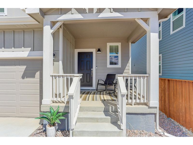 Exterior details and patio area of a home in Mountain Brook, Longmont (Image 28).