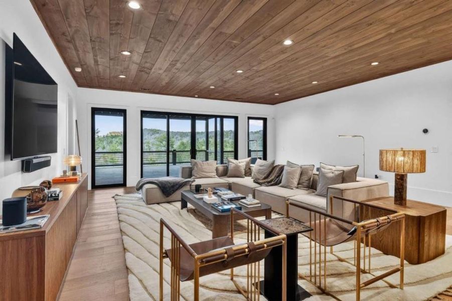 Furnished interior view inside a new home in , Mineral Bluff (Image 12).