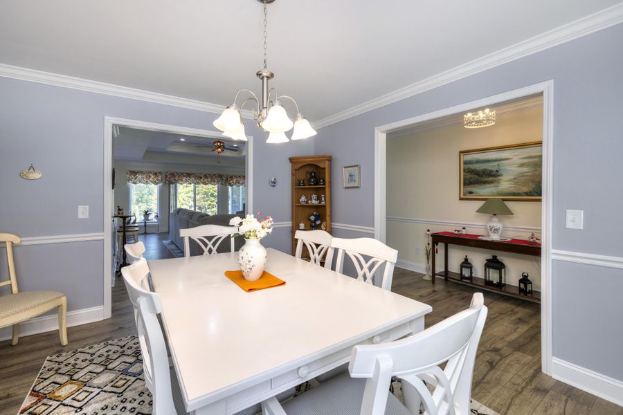 Furnished interior view inside a new home in , Manning (Image 26).