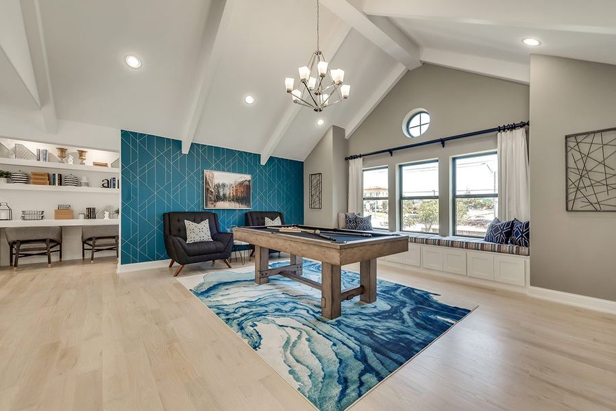 Representative furnished interior of a home built from the Grand Heritage by Grand Homes in Grand Oaks, Celina (Image 16).
