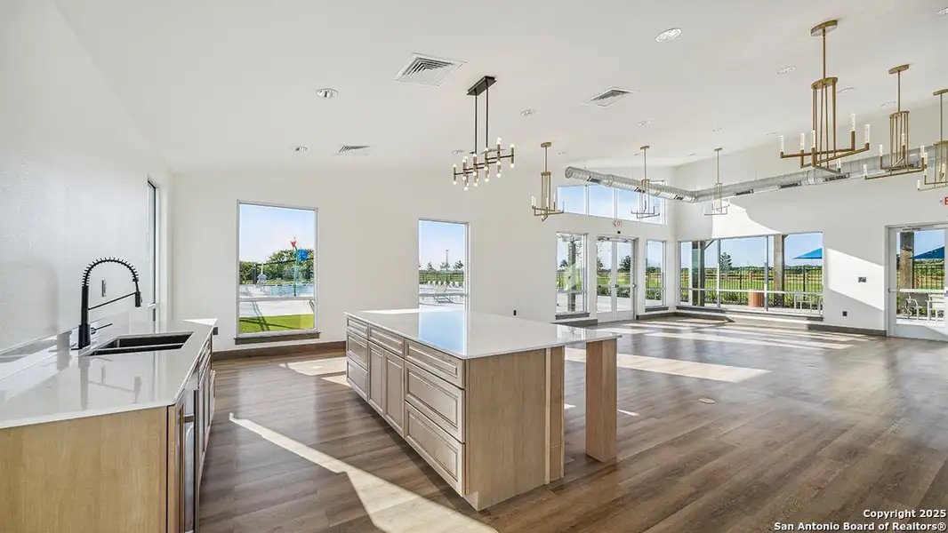 Furnished interior view inside a new home in Avenida, Converse (Image 12).
