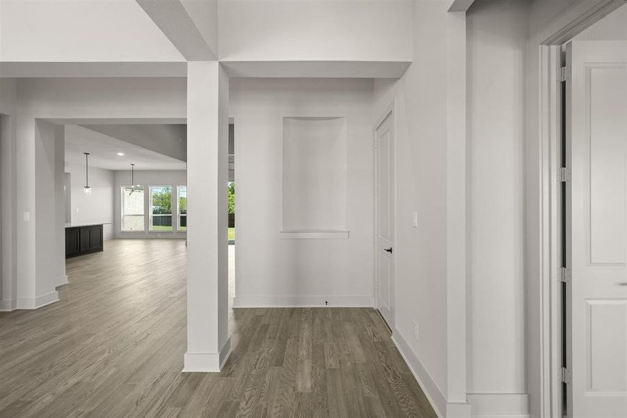 Spacious, unfurnished interior of a new home in Broadmoor Estates, Ovilla (Image 24). Spacious, unfurnished interior of a new home in Broadmoor Estates, Ovilla (Image 24).