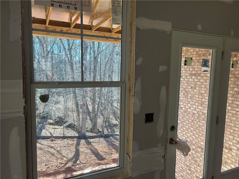 In-progress construction of a new home in Cross Creek Golf Club, Seneca, SC (Image 4).